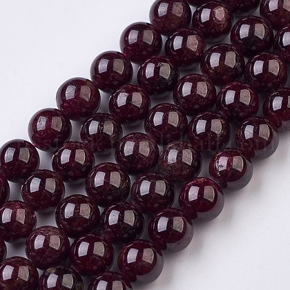 Natural Garnet Beads Strands US-G-J376-37-8mm-1
