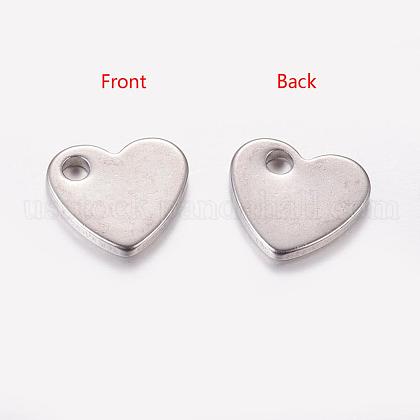 304 Stainless Steel Stamping Blank Tag Pendants US-STAS-Q112-1