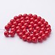 Natural Mashan Jade Round Beads Strands&nbsp;US-X-G-D263-8mm-XS31-3
