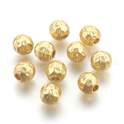 Brass Beads US-KK-F744-04MG-NR-1