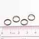 Open Jump Rings Brass Jump Rings US-JRC10MM-AB-3