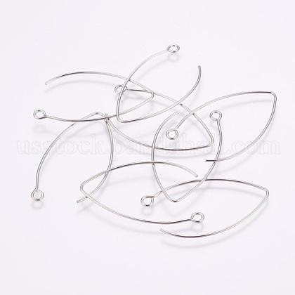 304 Stainless Steel Hoop Earrings US-STAS-K148-10-1