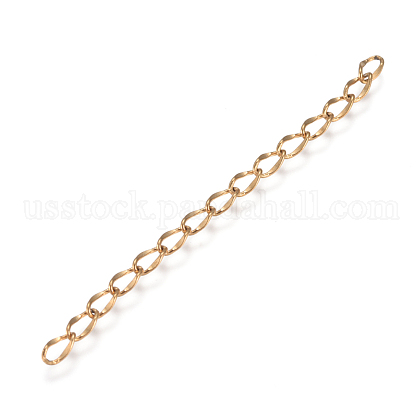 Ion Plating(IP) 304 Stainless Steel Chain Extender US-STAS-I147-01G-1