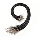 Waxed Cord Necklace Making US-NCOR-T003-01A-1