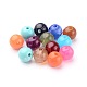 Mixed Acrylic Gemstone Round Beads For DIY Jewelry and Bracelets US-X-PGB281Y-2