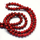 Baking Painted Glass Round Bead Strands US-DGLA-Q019-10mm-49-3