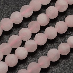 Natural Rose Quartz Beads Strands US-G-D670-10mm