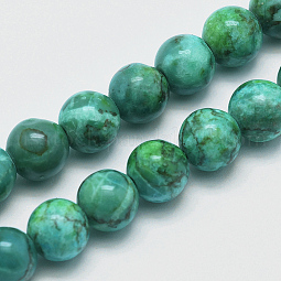 Natural Marble Beads Strands US-G-K211-8mm-A
