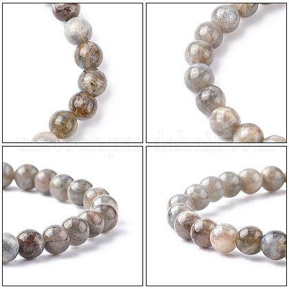 Stretchy Gemstone Bracelets&nbsp;US-BJEW-C259-6mm-2A-5