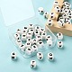 52Pcs 26 Style Food Grade Eco-Friendly Silicone Beads US-SIL-LS0001-03-5