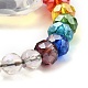 Chakra Heart Crystal Suncatcher Dowsing Pendulum Pendants US-PALLOY-JF00460-03-5