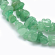 Natural Green Aventurine Beads Strands US-G-P332-09B-2