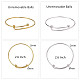 Adjustable Brass Bangles Making US-BJEW-BC0002-02-2