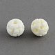 Handmade Carved OX Bone Beads US-BONE-R016-8mm-1
