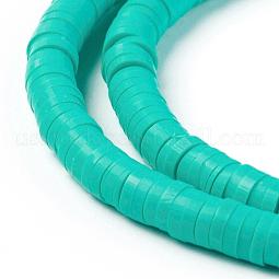 Handmade Polymer Clay Beads US-CLAY-R067-3.0mm-34