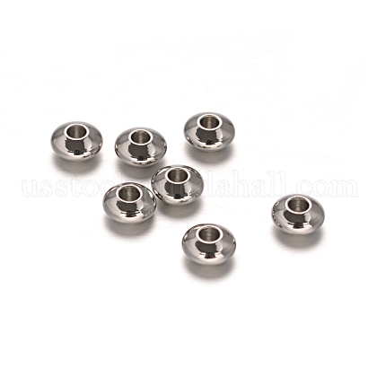 304 Stainless Steel Spacer Beads US-STAS-I050-05-1