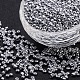 8/0 Electroplate Glass Seed Beads US-SEED-Q004-02-1