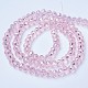 Electroplate Glass Beads Strands US-EGLA-A034-T4mm-B12-2
