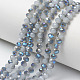 Electroplate Glass Beads Strands US-EGLA-A034-J6mm-I-2