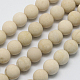 Natural Fossil Beads Strands US-G-D694-12mm-2