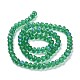 Electroplate Glass Beads Strands US-EGLA-A034-T8mm-L12-2