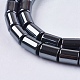 Non-magnetic Synthetic Hematite Beads Strands US-G-S091-8x6mm-3