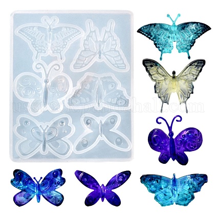 DIY Butterfly Ornament Silicone Molds US-DIY-E055-20-1