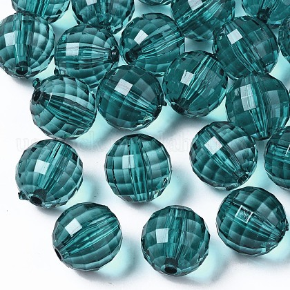 Transparent Acrylic Beads US-TACR-Q254-20mm-V18-1