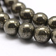 Natural Pyrite Beads Strands US-G-D391-01-2