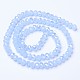 Electroplate Glass Beads Strands US-EGLA-A034-J10mm-B02-2