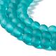 20 Colors Transparent Glass Beads Strands US-FGLA-X0002-01-6mm-3
