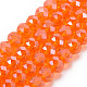 Electroplate Glass Beads Strands US-EGLA-A034-T10mm-A07-1
