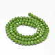 Faceted Rondelle Glass Beads Strands US-GLAA-I033-6mm-22-2