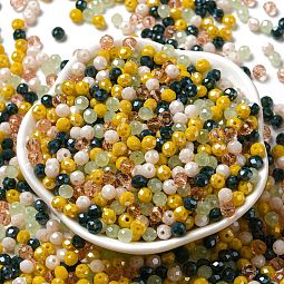 Glass Beads US-EGLA-A034-SM4mm-20