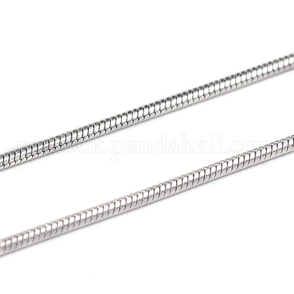 304 Stainless Steel Round Snake Chains US-CHS-L001-163-1.2mm-1