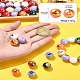50Pcs Halloween Theme Plating Acrylic Beads&nbsp;US-OACR-CJ0002-21-8