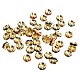 Golden Plated Brass Rhinestone Spacer Beads US-RB-PH0001-12G-NF-2
