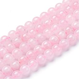 Natural Rose Quartz Beads Strands US-G-T055-6mm-13