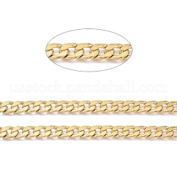 Ion Plating(IP) 304 Stainless Steel Cuban Link Chains US-CHS-D032-02G