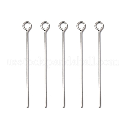 30MM Stainless Steel Eye Pins US-X-STAS-E013-0.6x30mm-1