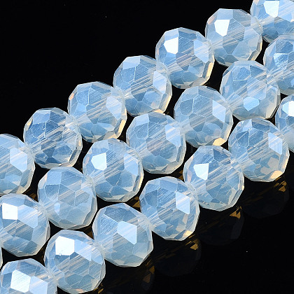 Electroplate Glass Beads Strands US-EGLA-A034-J4mm-A04-1