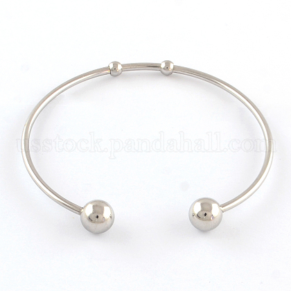 304 Stainless Steel Cuff Bangle Making US-STAS-R069-01-1