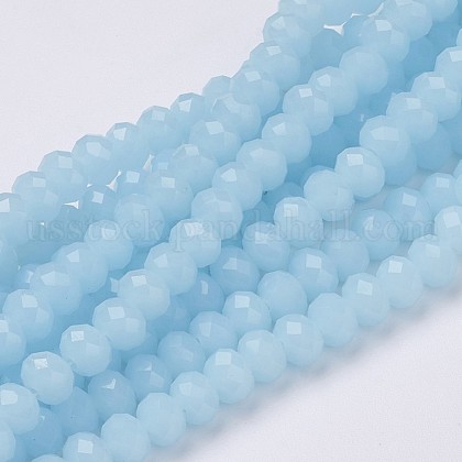 Glass Beads Strands US-GR6MMY-63-1