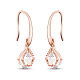 SHEGRACE Luxury Brass Dangle Earrings US-JE100B-1