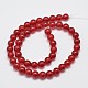 Natural & Dyed Malaysia Jade Bead Strands US-G-A146-8mm-A02-2