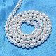 Round Shell Pearl Bead Strands US-BSHE-L011-3mm-A013-3