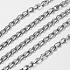 Oxidated Aluminium Twisted Chains Curb Chains US-X-CHA001-1