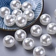 ABS Plastic Imitation Pearl Ball Beads US-MACR-A004-8mm-01-1