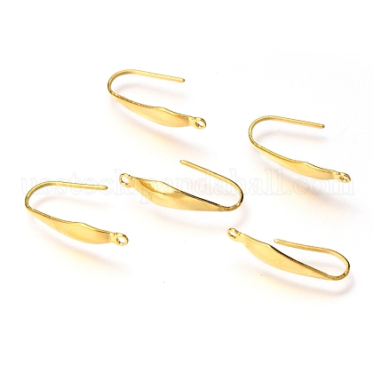 316 Surgical Stainless Steel Earring Hooks US-STAS-P166-10G-1