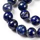 Natural Lapis Lazuli Round Beads Strands US-G-I181-09-10mm-3